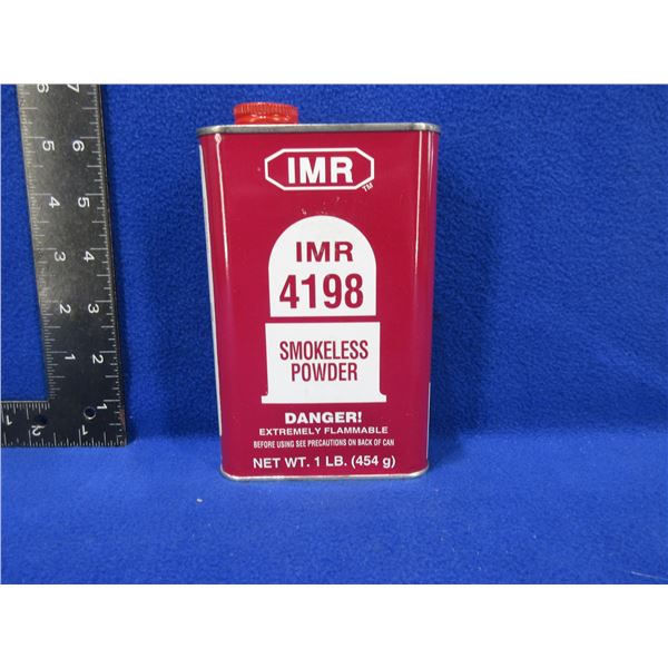IMR 4198 Smokeless Powder - 330 Grams Including Tin
