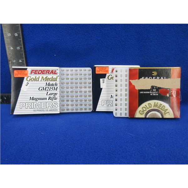 Federal No. GM215M Large Magnum Rifle Match Primers