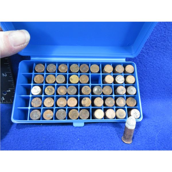 Collector Ammo - 38 RF Long Mixed Headstamps Cartridges