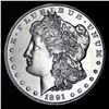 Image 1 : 1891-CC Morgan Dollar BU MS-63