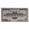 Image 3 : 4 oz Silver Bar - 2022 $100 Bill (w/Box & COA)