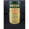 Image 2 : Vintage Nabob Baking Powder Tin 5 lbs In Great Shape.