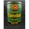 Image 2 : Rare Antique Tin Can By Condor Tea BoudR Ias Frewes Montreal Quebec Circa 1940's