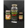 Image 1 : Lot of 3 Vintage Nabob Jars. Coffee,Cherries and Instant Coffee. All with Lids