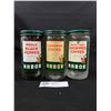 Image 1 : Lot of 3 Vintage Nabob Spice Jars. Chives,Cinnamon Sticks and Whole Black Peppers