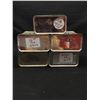 Image 9 : Lot of 5 Vintage Nabob Spice Tins