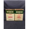 Image 2 : Lot of 4 Vintage Nabob Spice Tins