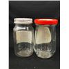 Image 2 : Lot of 3 Early Nabob Speice Jars with Paper Lables and 1 Spice Tin