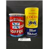 Image 1 : Lot of 2 Vintage Nabob 1 lb Drink Cans. 1 Coffee and 1 Breakfast Cocoa