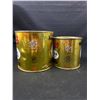Image 2 : 2 Vintage Empress Brand Marmalade Tins. 48 and 24 oz Tins