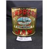 Image 1 : Vintage 4lb Empress Brand Strawberry Jam Tin