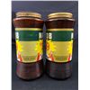 Image 2 : Lot of 2 Vintage Nabob Instant Coffee Jars.