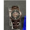 Image 2 : Amazing Armitron Diamond 165 Water Resistant Mens Watch, Luxurious Polished Copper Brown Finish