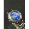 Image 2 : Mens Fossil "Blue" Stainless Steel 100M Water Resistant Watch