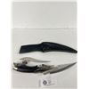 Image 1 : Fantastic Fantasy Tactical Knife w/Sheath Approx. 12" Long
