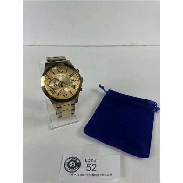 Guess Mens Automatic 50 Meter Water Resistant Watch