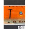 Image 2 : Mint Condition Unused Taxi St.Maarten License Plate