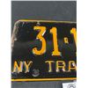 Image 2 : 1964 New York Trailer License Plate, Nice Condition