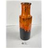 Image 2 : MCM Drip Glaze Vase 401-28 W.Germany - 11" Tall