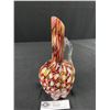 Image 2 : Unique Vintage Blown Glass Vase/Jug w/Applied Clear Ribbon Handle