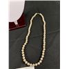 Image 2 : Vintage Hand Knotted Pearl & Crystal Aurora Necklaces