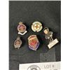 Image 1 : Lot Of Vintage Silver Pins