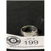 Image 2 : Hand Crafted Silver Ring Band Native Design