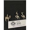 Image 2 : Sterling Silver Camel Earings & Matching Pendant