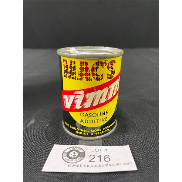 Mac's Vimm 4oz Top Oil  Vancouver Co.  w/Contents