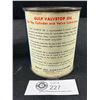 Image 2 : Gulf Pint Valve Top Oil-Empty