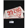 Image 1 : BC License Plates Pair 1967 #99-280
