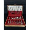 Image 1 : Rogers Tarnish Proof Cutlery In Wood Box