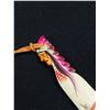 Image 2 : Carved Bone Indian Head Letter Opener 1930's