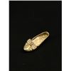 Image 1 : Vintage Rhinestone Slipper Brooch 1960's