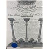 Image 2 : 1940's Framed Grand Masters, Mason's Of Canada Certificate. Approx. 19" x 15"