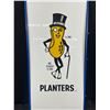 Image 2 : Planters Mr. Peanut Metal Sign. Approx. 7 1/2" x 17"