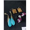 Image 2 : Lot of 4 Earrings.