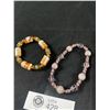 Image 2 : 2 Beautiful Glass Sone Bracelets