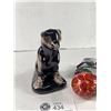 Image 2 : Animal Figurine & Painted Wood Egg
