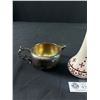 Image 2 : Vintage Viking Plate E.P. Copper Sugar Bowl & Creamer. Made In Canada