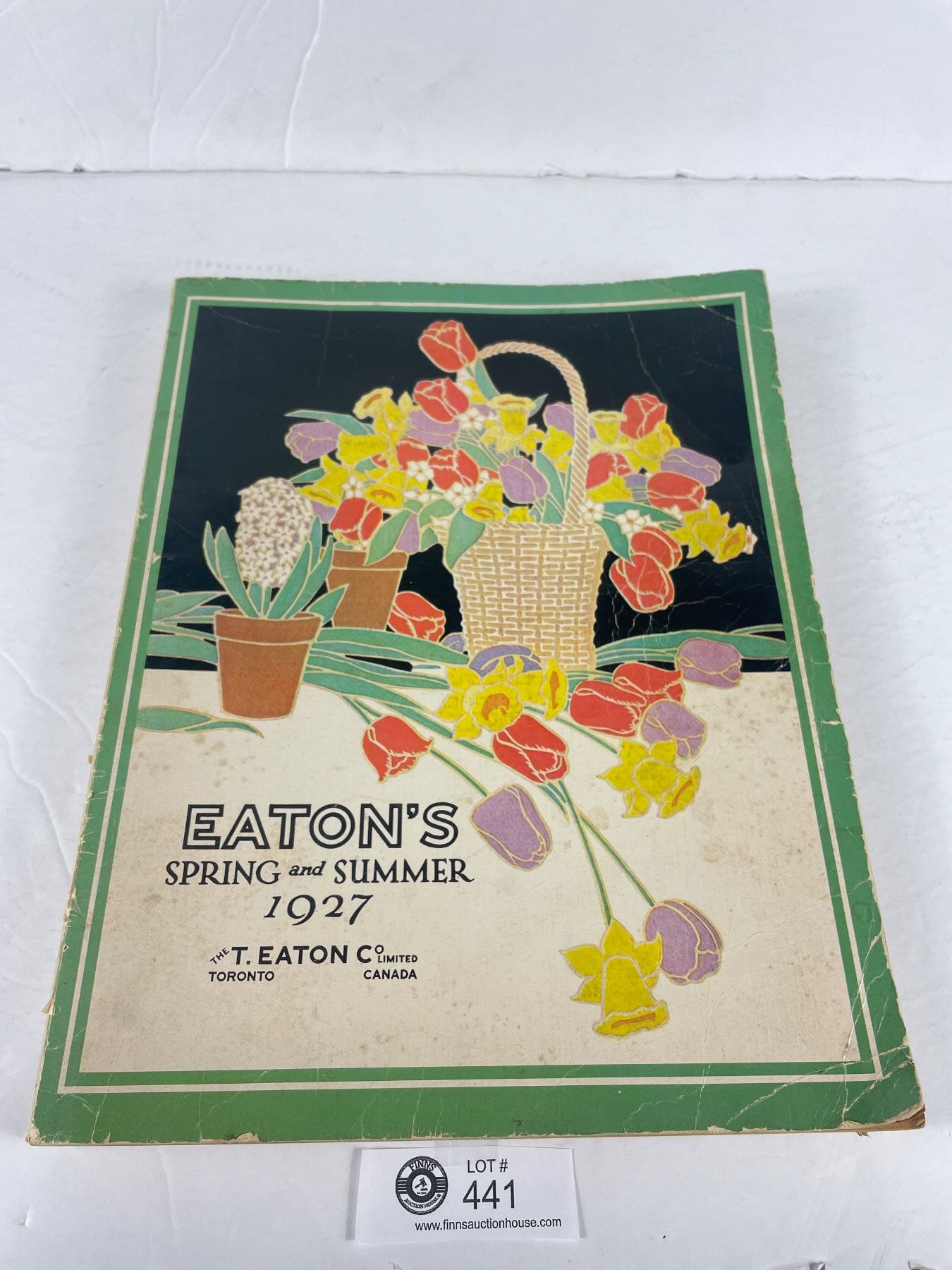 Vintage Reproduction Eaton's 1927 Spring & Summer Catalogue