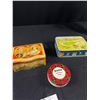 Image 2 : 3 Vintage Collectible Tins. Scotch Tape, Peek Frean (Coronation) & MacFarlane.(Empire Games)