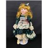 Image 2 : 2 Lovely Porcelain Collector Dolls. 1 being a Bride Doll