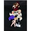 Image 1 : Lot of 4 Small Collector Dolls