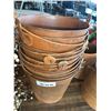 Image 1 : Copper Antique Style Decor Buckets Lot of 14