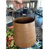 Image 2 : Copper Antique Style Decor Pails Lot of 2