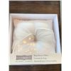 Image 1 : NEW Ring bearers pillow white satin