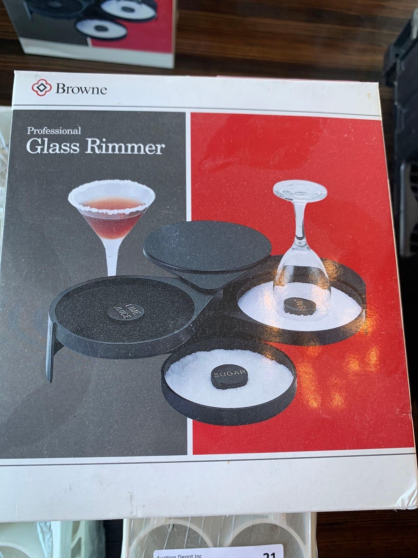 NEW Browne Professional Glass Rimmer