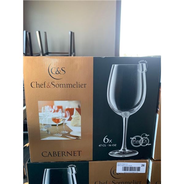 Chef & Sommelier 16 oz Cabernet Glasses Case of 6