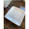 Image 2 : Oneida Appetizer Plates Square 5 inch Lot of 60